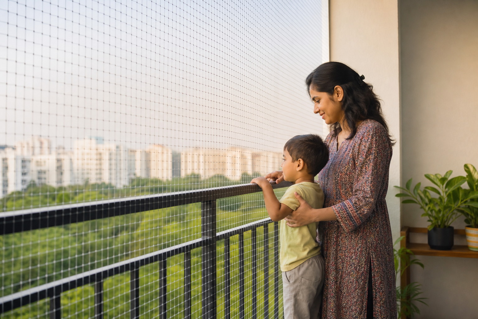 Children Safety Nets installation